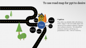 Enrich your Road map for PPT Presentation Slide Templates